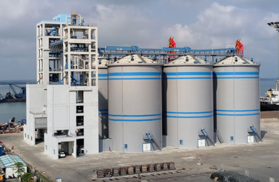 Bulk Grain Warehouse Project of Haikou Port Macun Port Phase II(pic1)