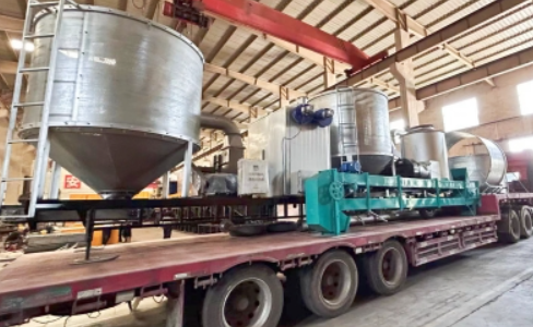 Capacity of 6-8 Tons Mobile Grain Dryer Delivery to Taian, Shandong