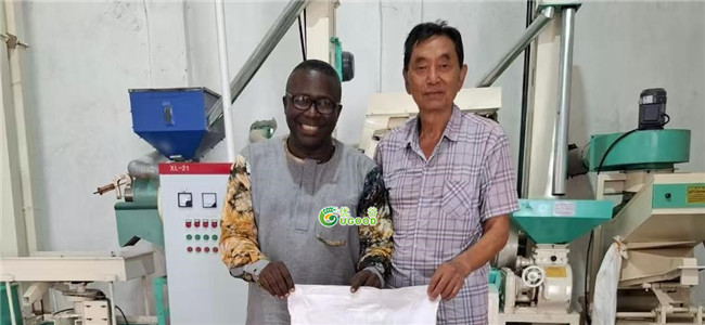 Congratulations on the Successful Installation of the Rice Mill Plant in Liberia(pic1)