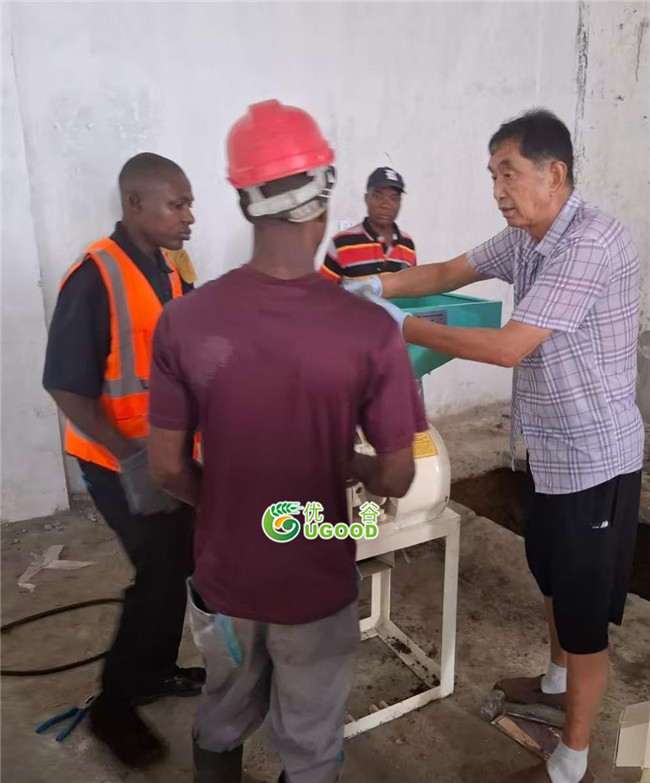 Congratulations on the Successful Installation of the Rice Mill Plant in Liberia(pic5)