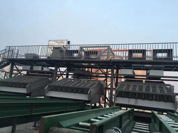 Large Seed Corn Bracts Peeling Line 