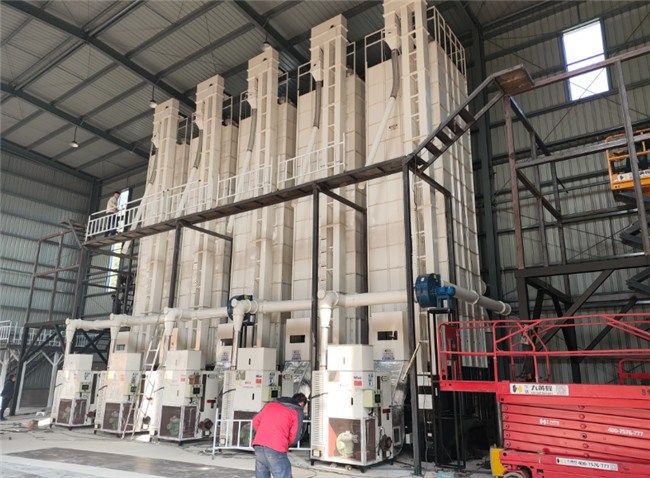 Chengxiang builds its first standardized grain drying center(pic1) Chengxiang builds its first standardized grain drying center(pic1)